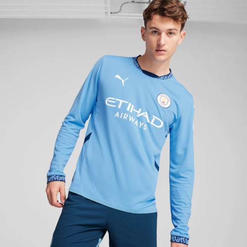 Manchester City FC Home Jersey 24/25 - Long Sleeve